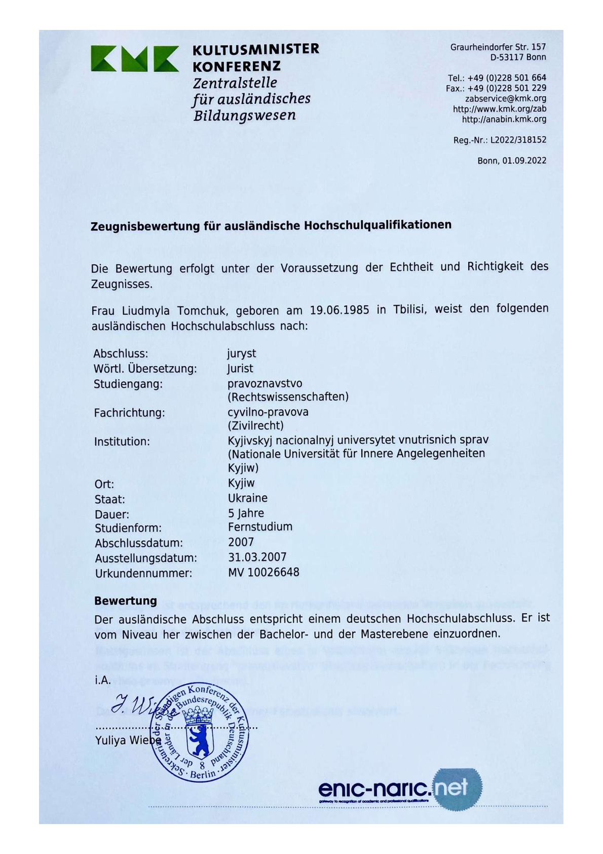 Zertifikate