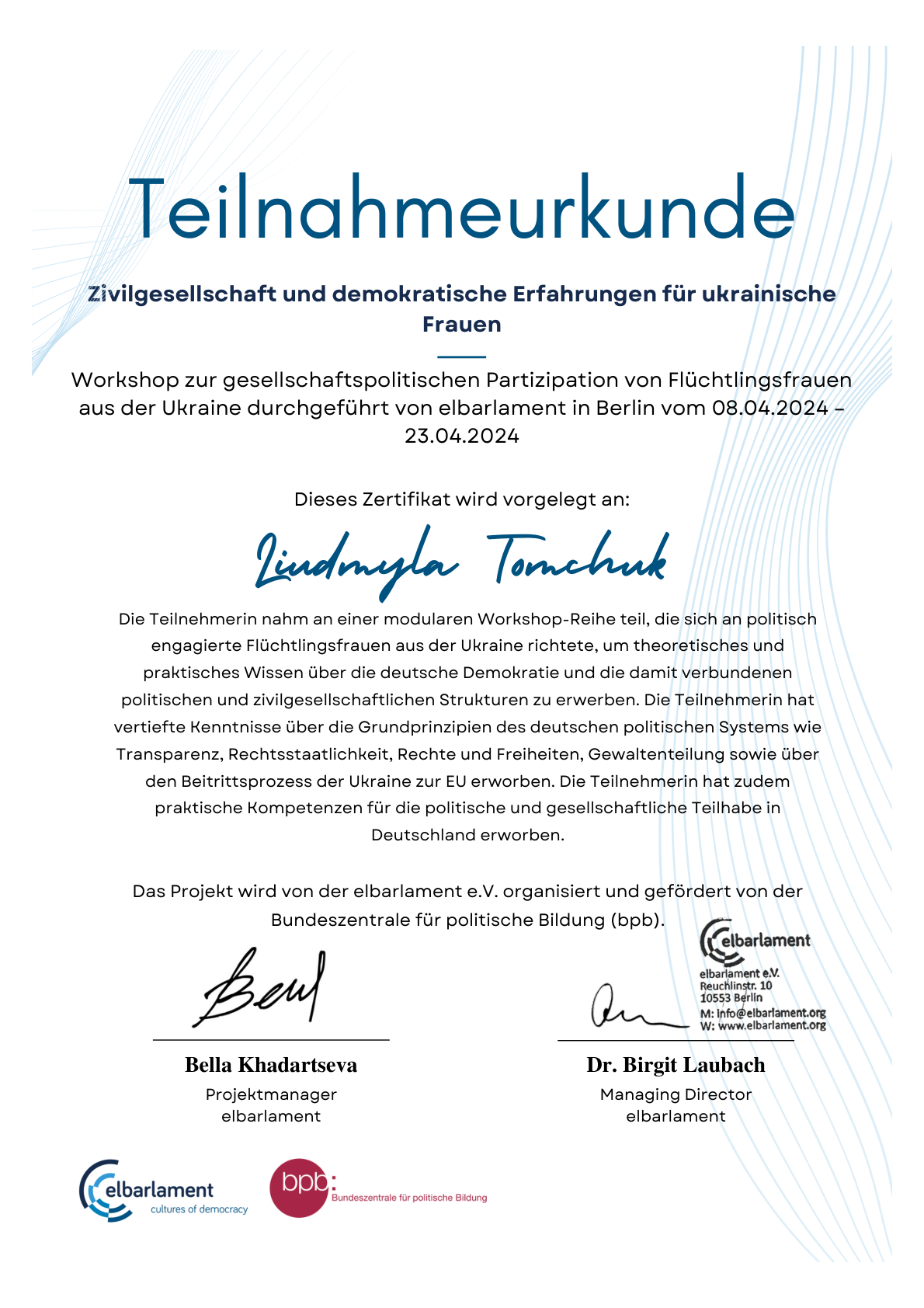Zertifikate